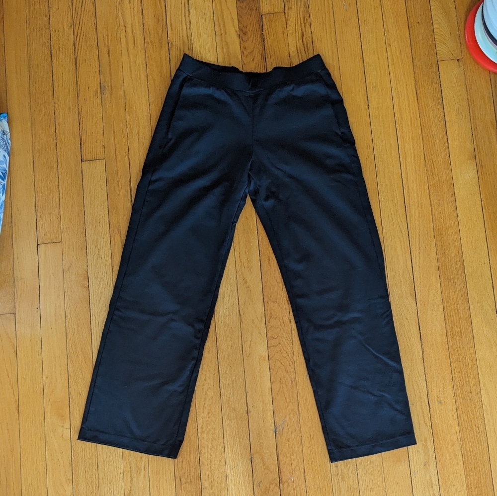 American Giant Black Flare Pants